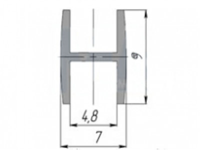 Доп. комплектацияПланка соединительная для стеновой панели 5 мм