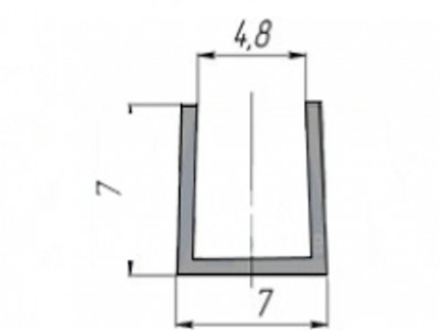 Доп. комплектацияПланка торцевая для стеновой панели 5 мм.