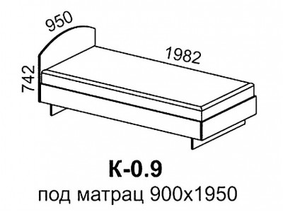 Кровать Светлана (В) Кровать Светлана К